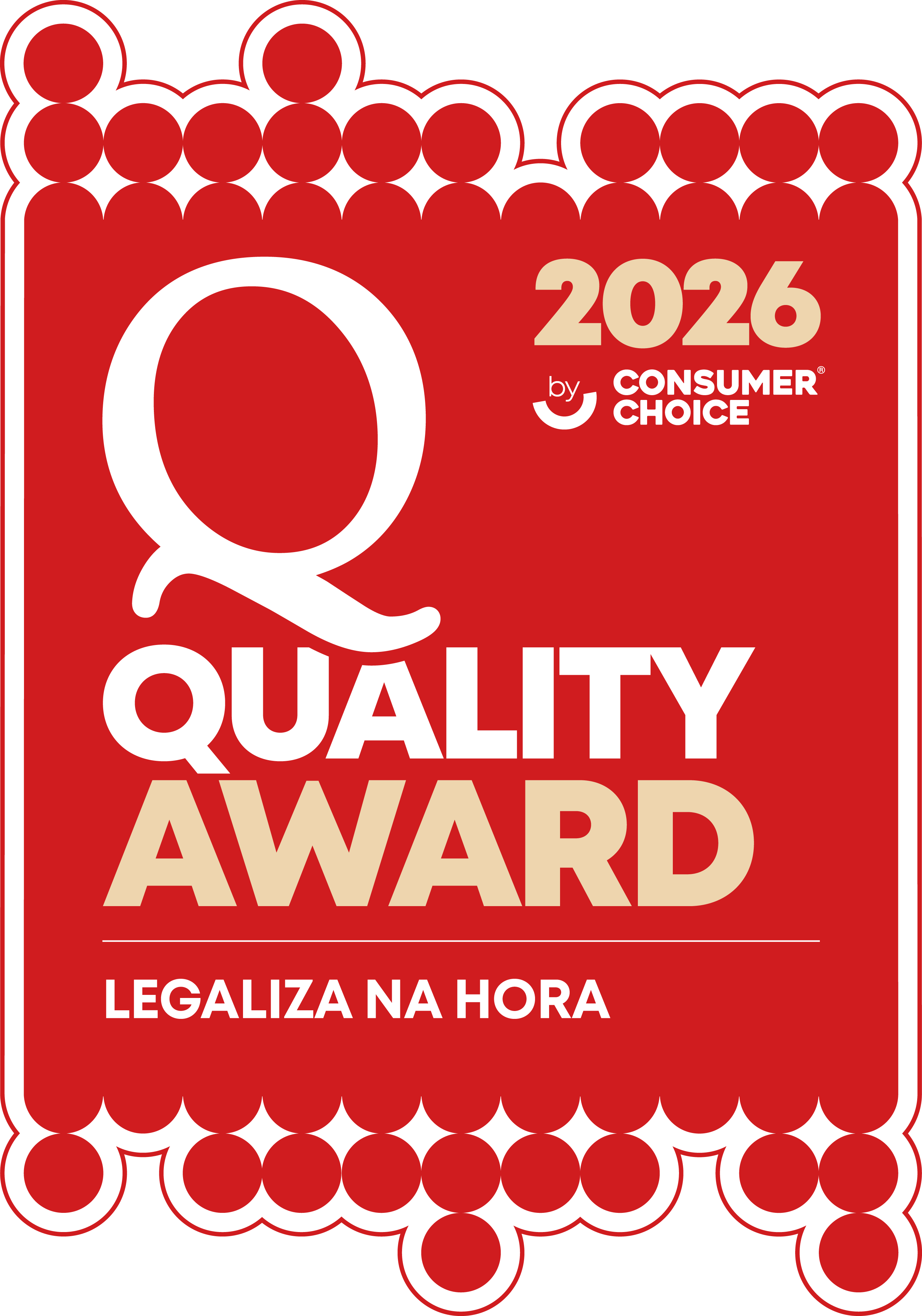 Quality Award - Certificado